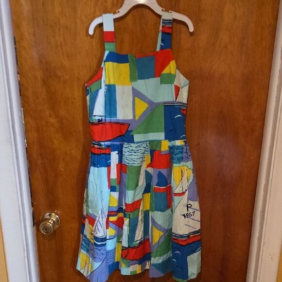 Polo Ralph Lauren Colorful Nautical Kids Dress - Picture 1 of 2